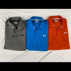 Men’s Under Armour polos (large)